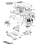 Page F Diagram and Parts List for 13AJ694H401 1997 Yard Man Lawn Tractor